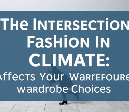 The Intersection of Fashion and Climate: How Weather Influences Your Wardrobe Choices The Intersection of Fashion and Climate: How Weather Affects Your Wardrobe Choices