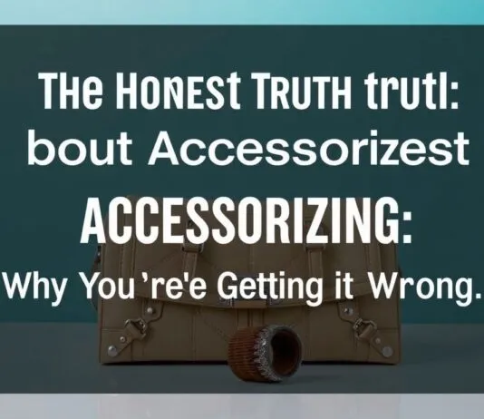 The Honest Truth About Accessorizing: Why You’re Doing It Wrong The Honest Truth About Accessorizing: Why You're Getting It Wrong