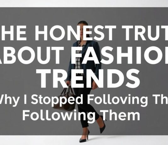 The Honest Truth About Fashion Trends: Why I Stopped Chasing Them The Honest Truth About Fashion Trends: Why I Stopped Following Them