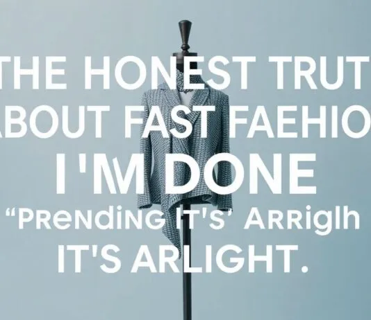 The Honest Truth About Fast Fashion: I’m Done Pretending It’s Okay The Honest Truth About Fast Fashion: I'm Done Pretending It's Alright