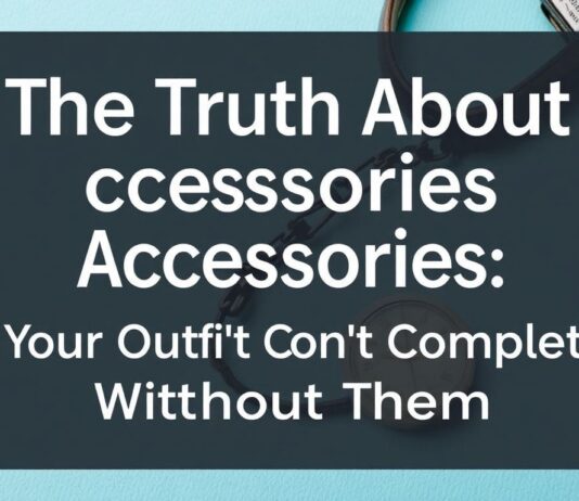 The Truth About Accessories: Why Your Outfit Isn’t Complete Without Them The Truth About Accessories: Why Your Outfit Isn't Complete Without Them